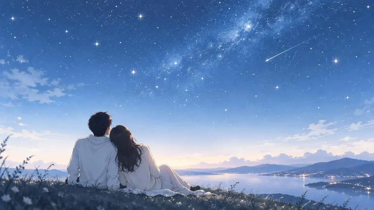 星野告白 - 黄果短剧官网 短剧《星野告白》横版海报